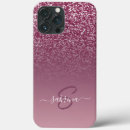Search for elegant purple glitter iphone cases Silver
