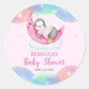 Search for pink penguin stickers Watercolor