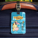 Search for 90s cartoon luggage tags Cow and chicken