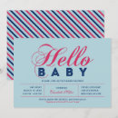 Search for typography baby boy shower invitations Modern