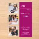 Search for clear save the dates Acrylic