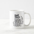 Search for hail mary mugs Blessed