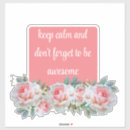 Search for flower illustration stickers Greenery