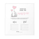 Search for baby shower elephant games Pink