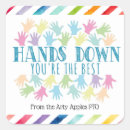 Search for hands down stickers Teacher
