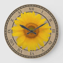Search for sunflower yellow clocks Sunny