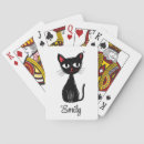 Search for cat cartoons playing cards Kitten