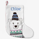 Search for polar bear christmas stockings Snowflake