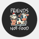 Search for funny vegan stickers Animals