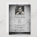 Search for classic 90th birthday invitations Adult birthday party
