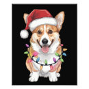 Search for dog christmas art Santa