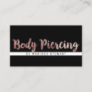 Search for piercing business cards Body