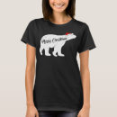 Search for polar bear tshirts Santa