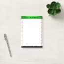 Search for halloween post it notes Green