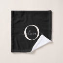 Search for black and white modern bath towels Chic