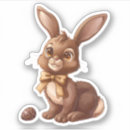 Search for chocolate coloured stickers Easter