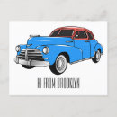 Search for stamp collector postcards Classic car