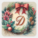 Search for christmas letter stickers Winter