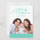 Search for turquoise christmas cards Teal