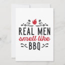 Search for real men cards Bbq