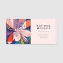 Search for unique name tags Floral