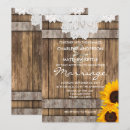 Search for country western lace wedding invitations Barnwood