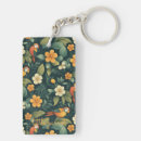 Search for parrot rectangular key rings Tropical