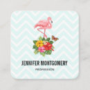 Search for pink flamingo business cards Summer
