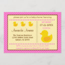 Search for rubber ducky invitations Pink