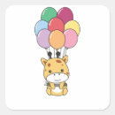Search for giraffe balloon stickers Colourful