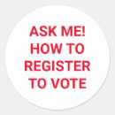 Search for vote red stickers Register to vote
