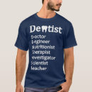 Search for dental mens tshirts Doctor