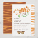 Search for end of summer birthday invitations Summer pool party