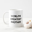 Search for worlds best brother mugs Sibling