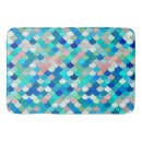 Search for mermaid bath mats Turquoise