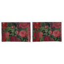 Search for dark floral pillowcases Botanical
