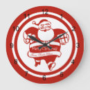 Search for santa claus clocks White