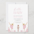 Search for plum baby shower invitations Nutcracker