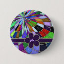 Search for bright abstract badges Geometric