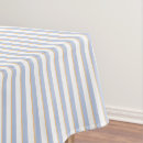 Search for blue and white stripe tablecloths Striped