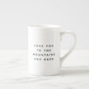 Search for love mountains mugs Hiking
