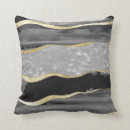 Search for black white grey gold cushions Agate