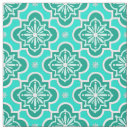 Search for aqua and turquoise fabric Moroccan