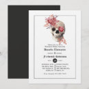 Search for halloween rehearsal dinner invitations Goth