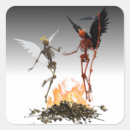 Search for devil and angels stickers Demon