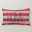 Search for modern grey red cushions Stripes