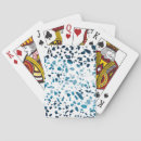 Search for light blue playing cards Pattern
