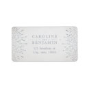 Search for silver glam return address labels Elegant