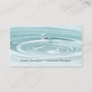 Search for waterdrop business cards Blue