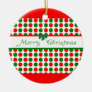 Search for polka christmas tree decorations Merry